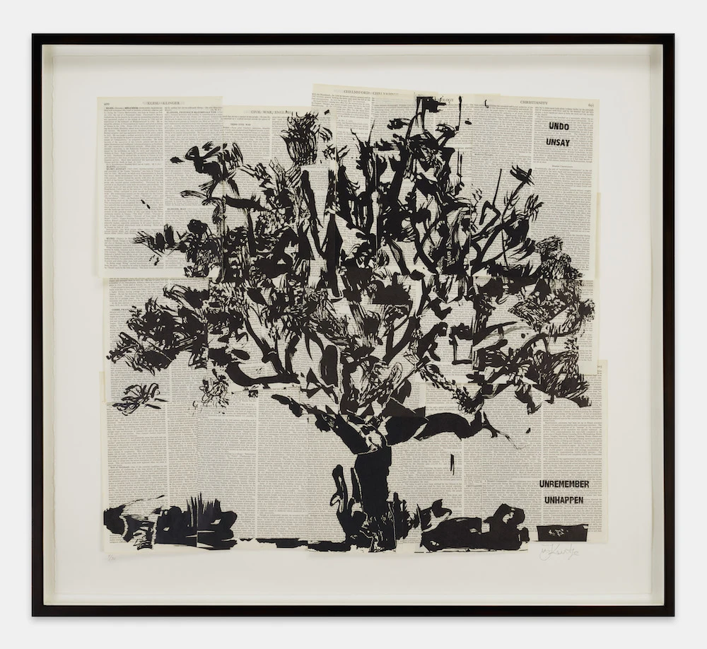 William Kentridge, Universal Archive (Big Tree), 2012