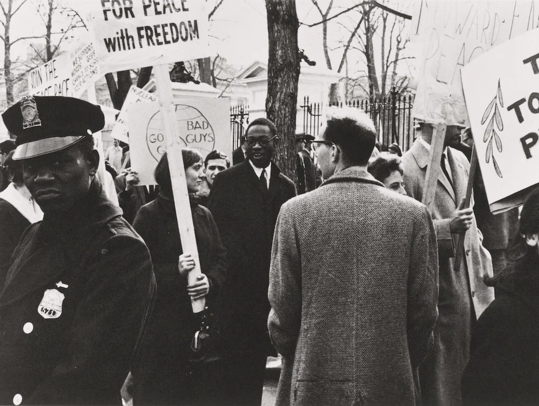 Demonstration march for peace, ca. 1968