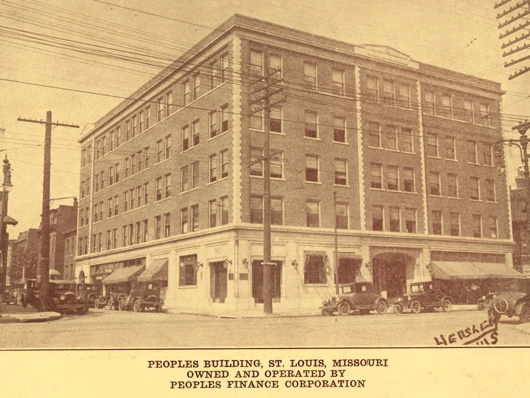 St. Louis, MO: Peoples Finance Corporation, 1926