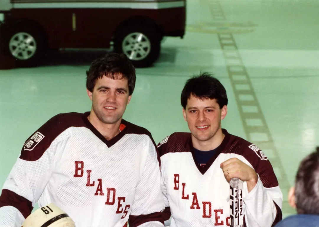 Lou Shipley and Mike Dolan circa 1990