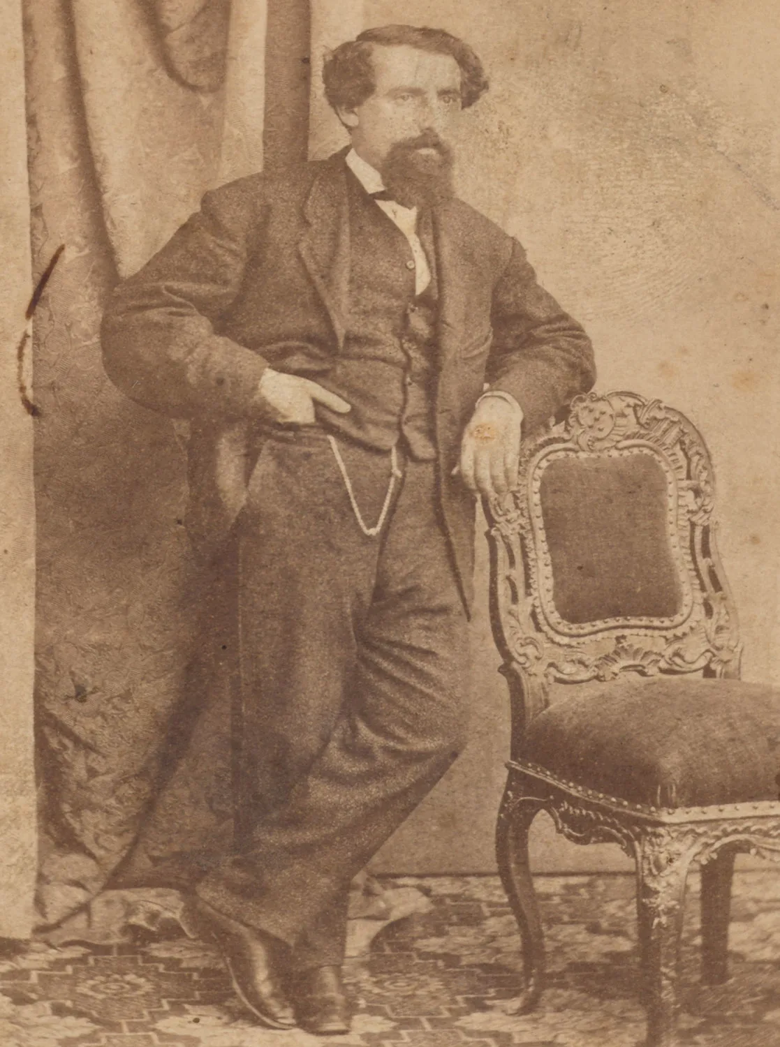 Mayer Lehman, 1867. Herbert H. Lehman Papers, Rare Book and Manuscript Library, Columbia University Library.