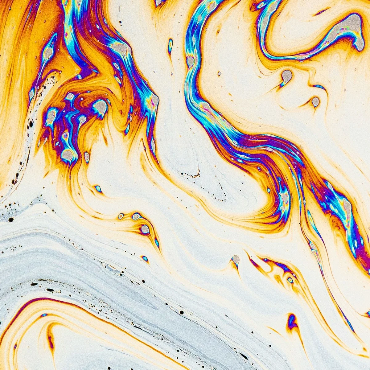 Colorful liquids clashing