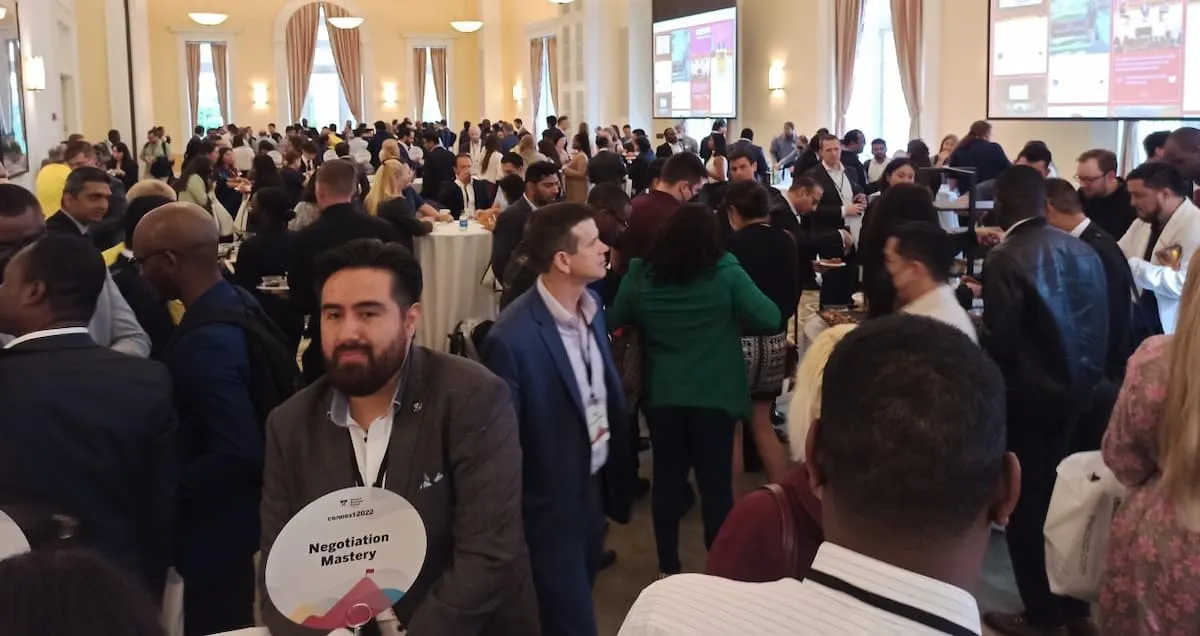 Attendees at Connext 2022 closing reception