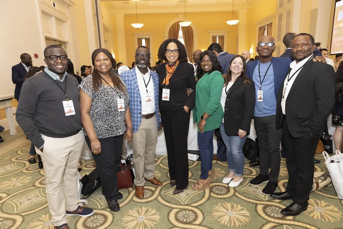 Connext 2022 attendees networking