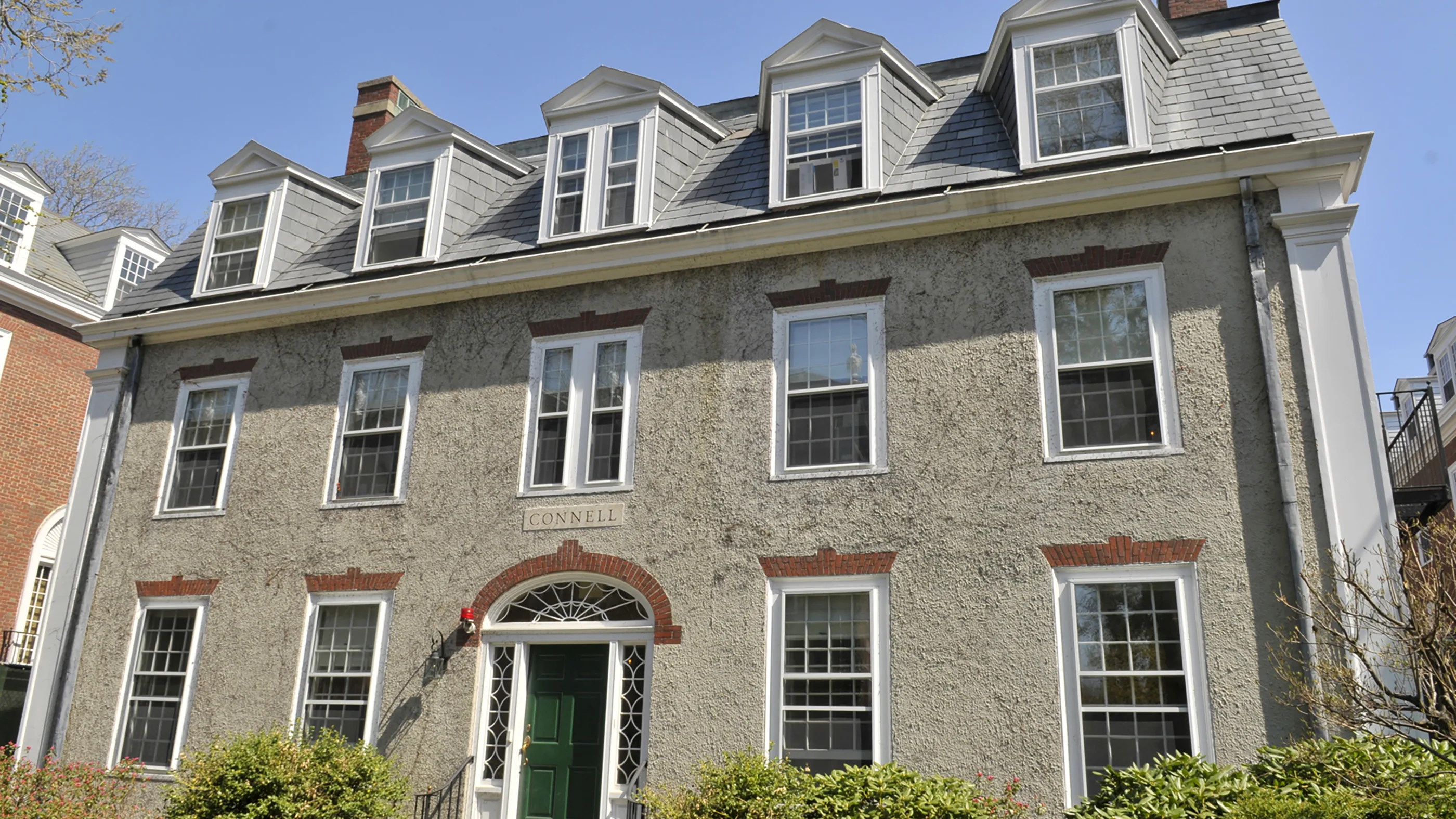 Connell House south entrance