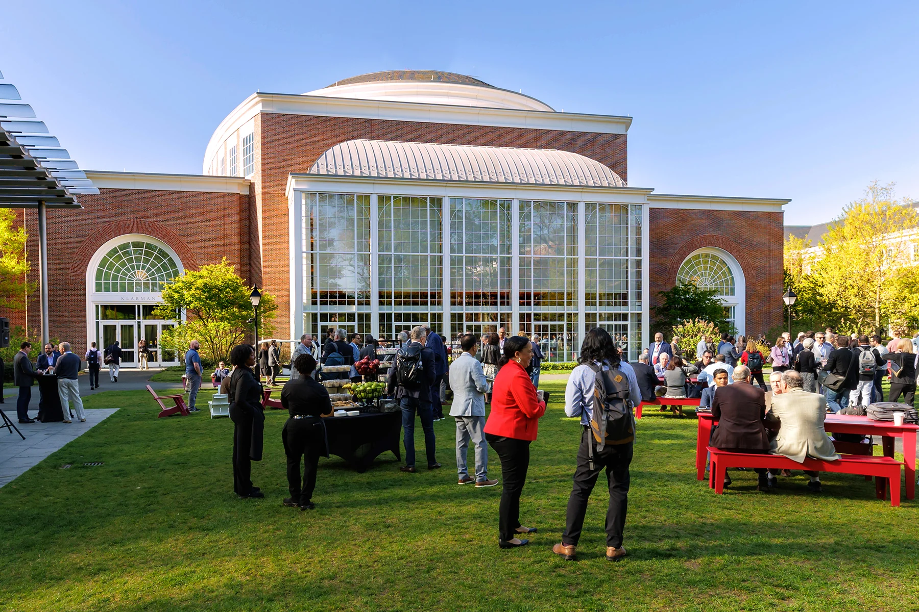 Klarman Hall provides a world-class convening venue designed to welcome event participants and instill in them the imagination, motivation, and skills to transform ideas into action.