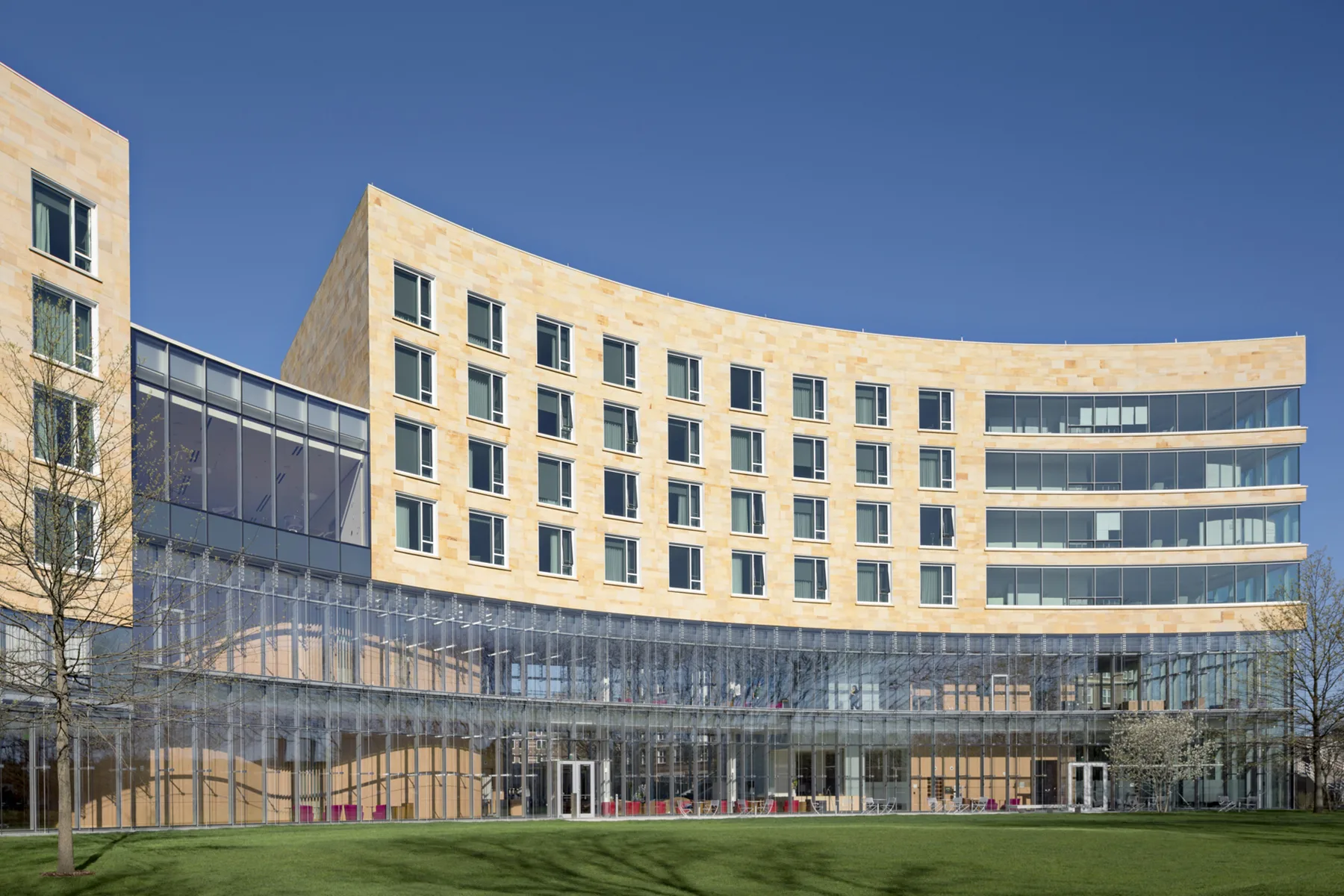 Tata Hall East Elevation