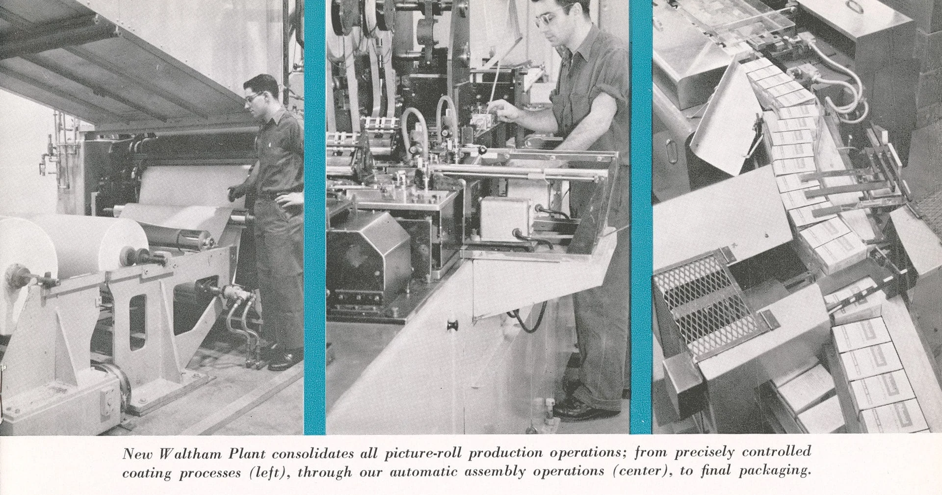 Waltham Plant, Polaroid Corporation Annual Report, 1957