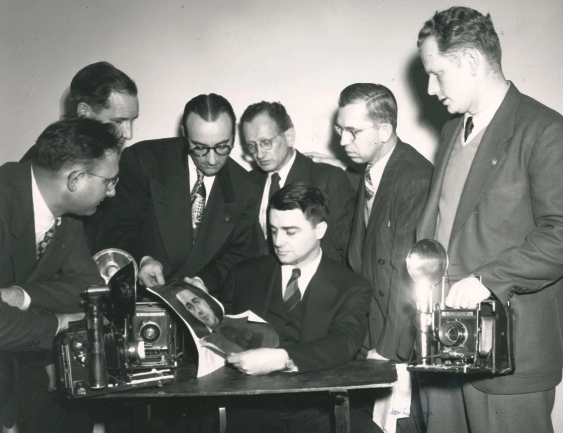 photography demonstration at American Optical Society