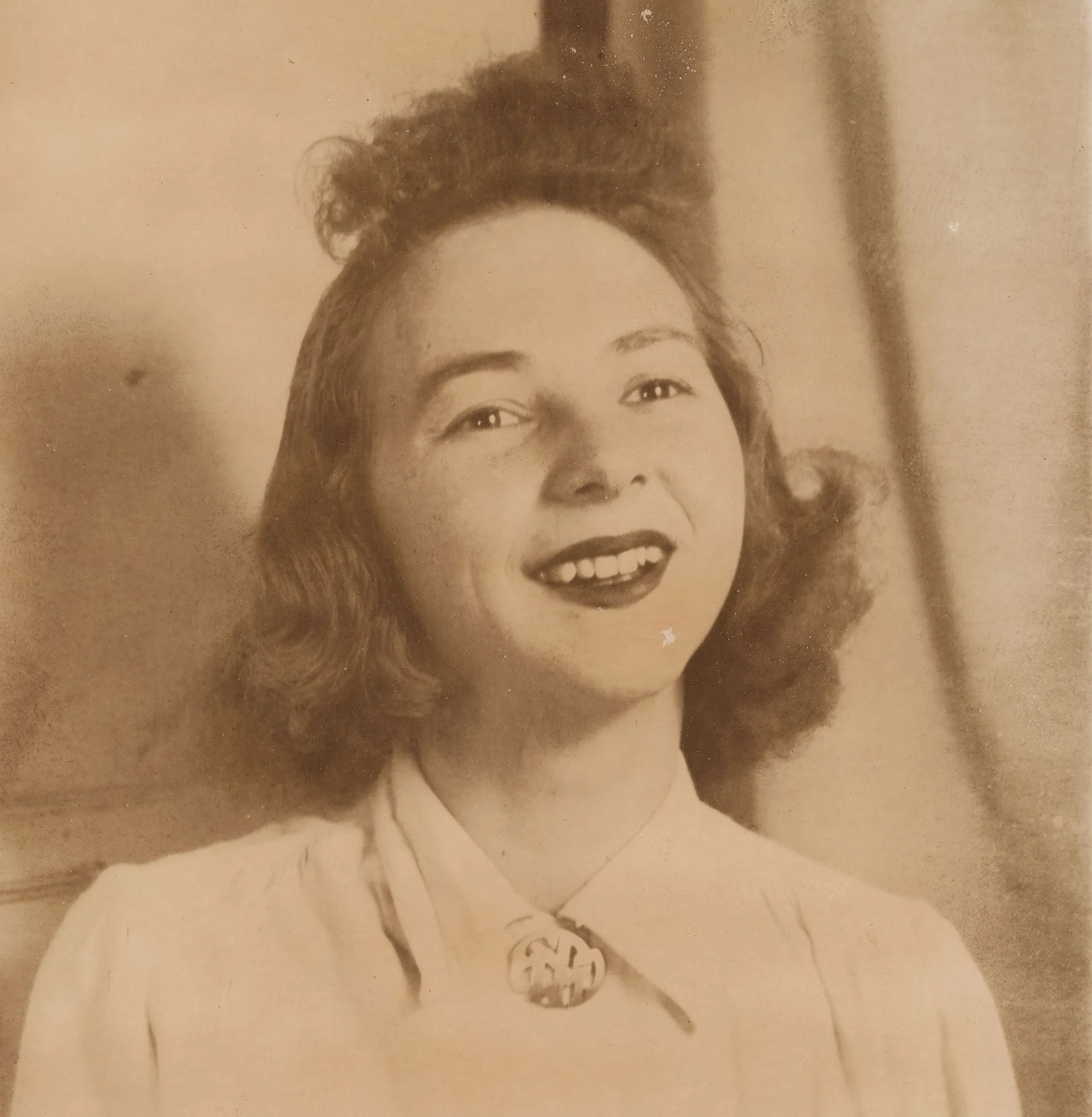 test photograph of Eudoxia Muller, 1945