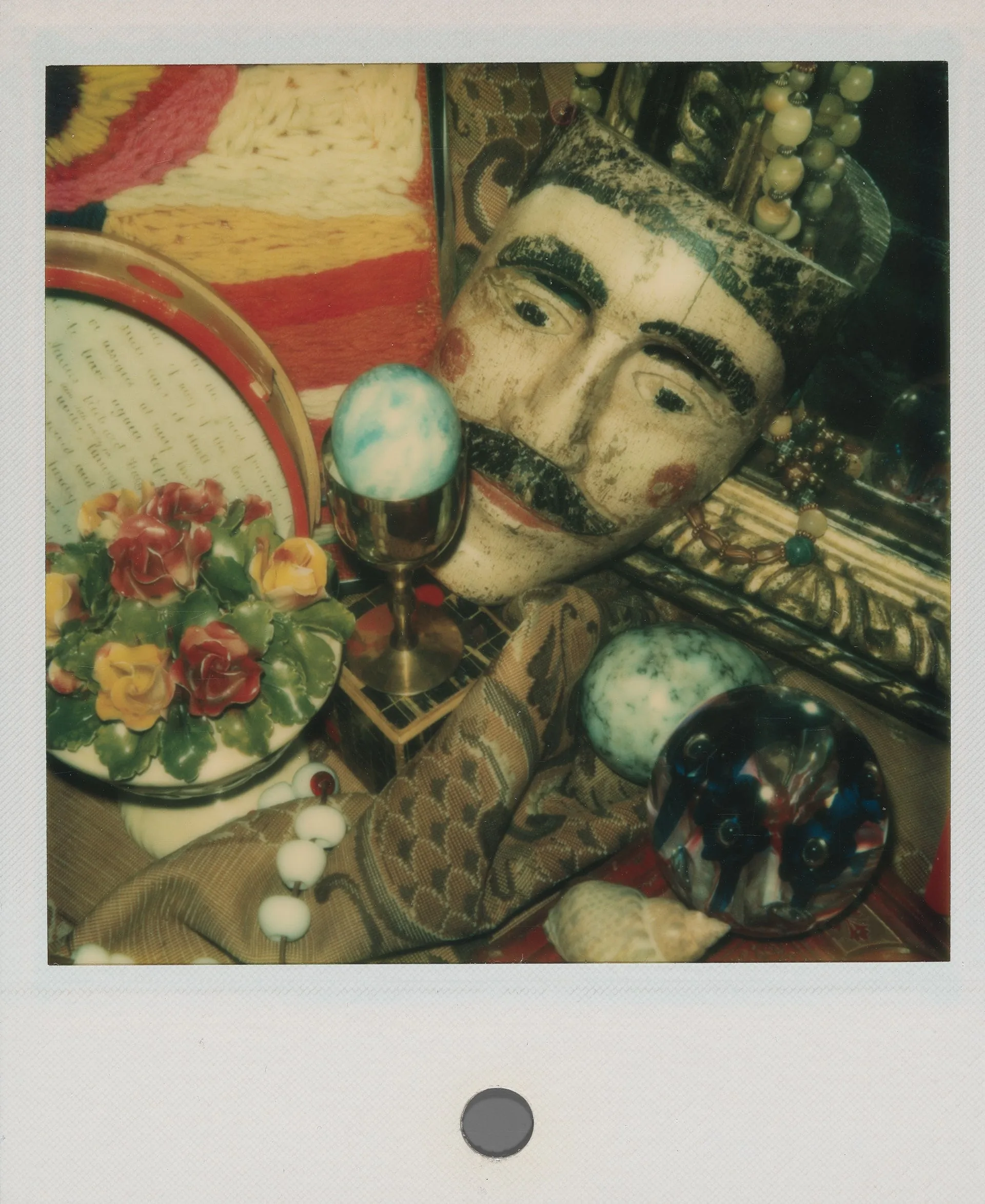 Still life, test photograph by Marie Cosindas