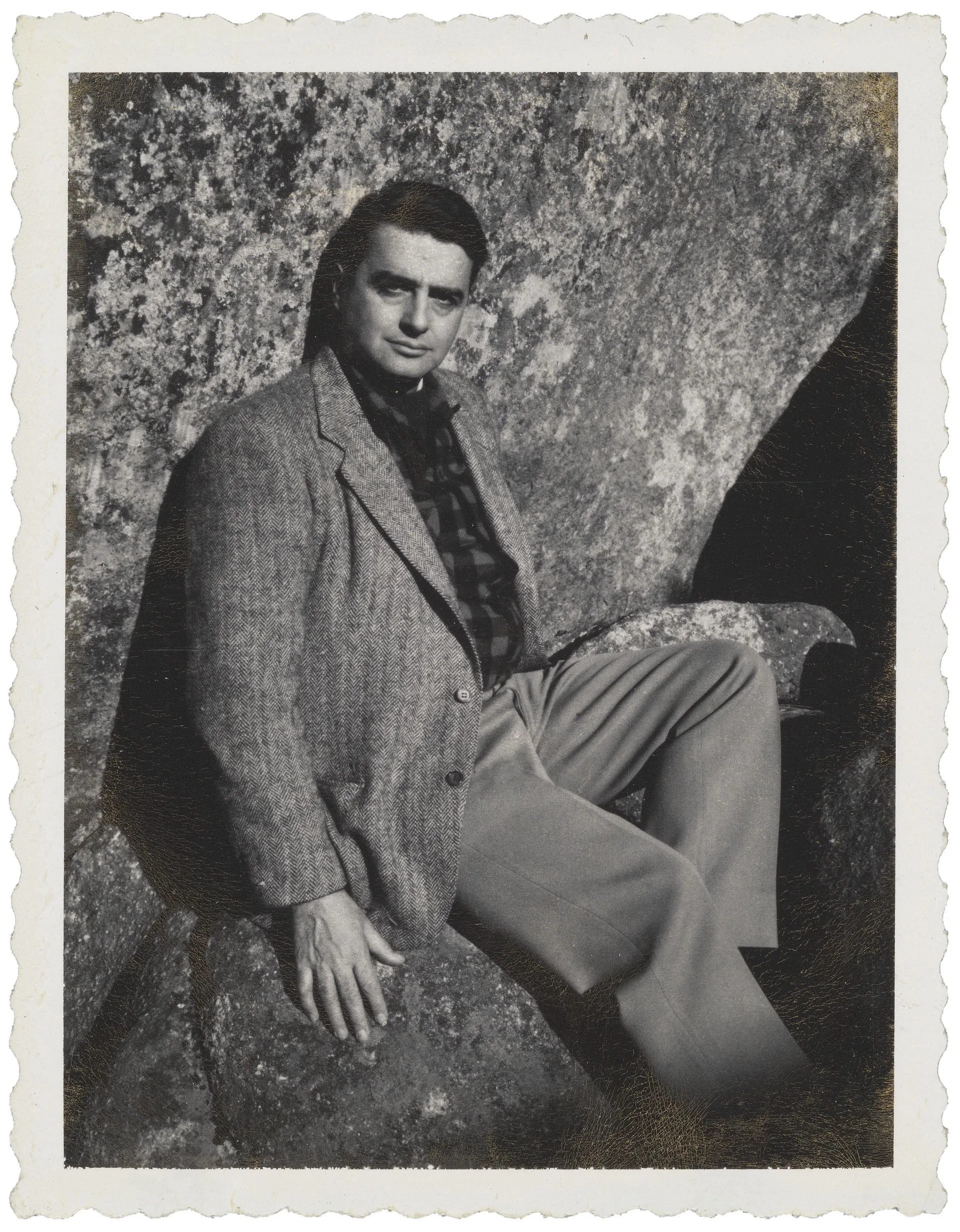 Edwin Land, test photograph by Ansel Adams