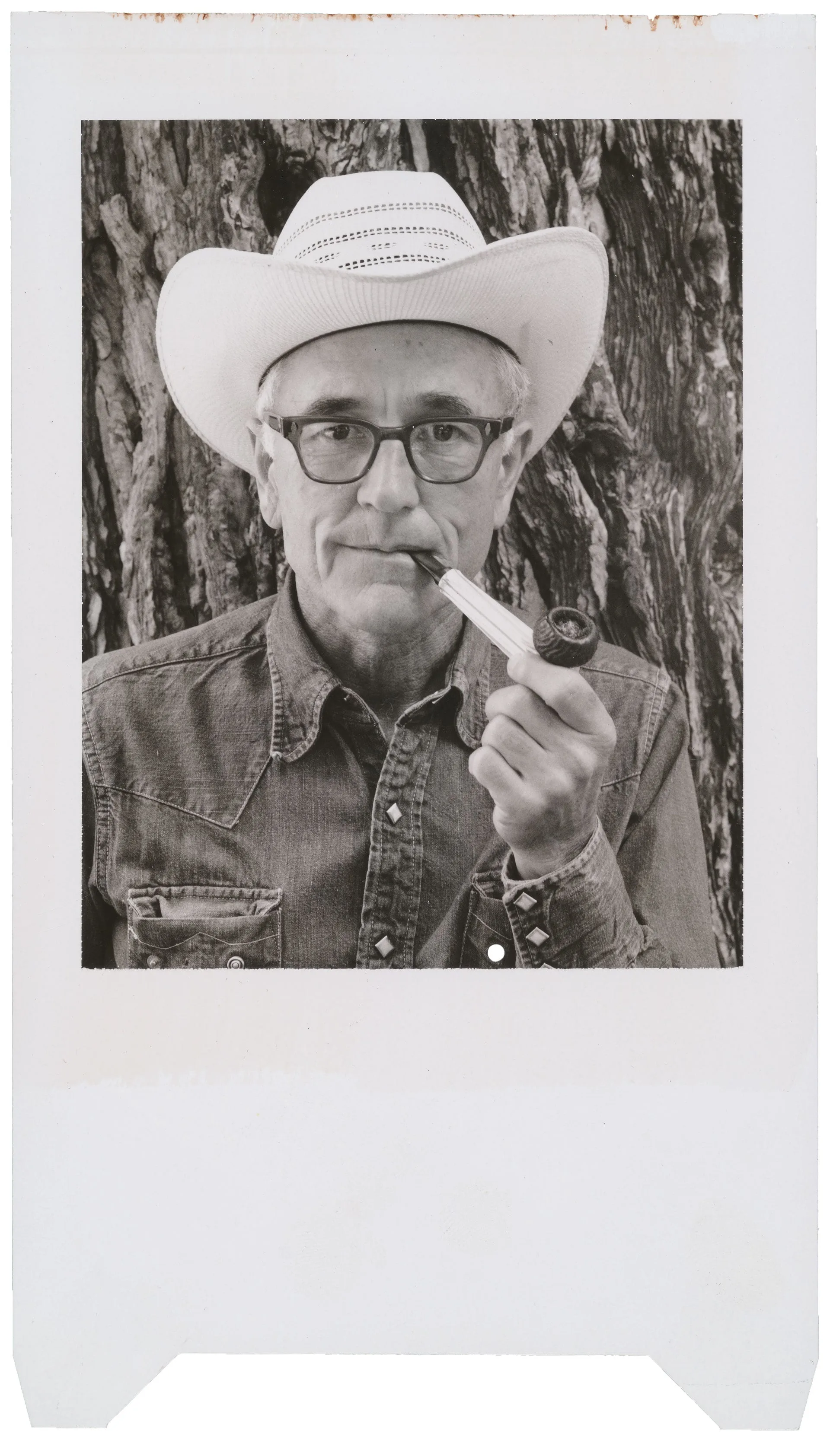 Cedric Wright, test photograph by Ansel Adams