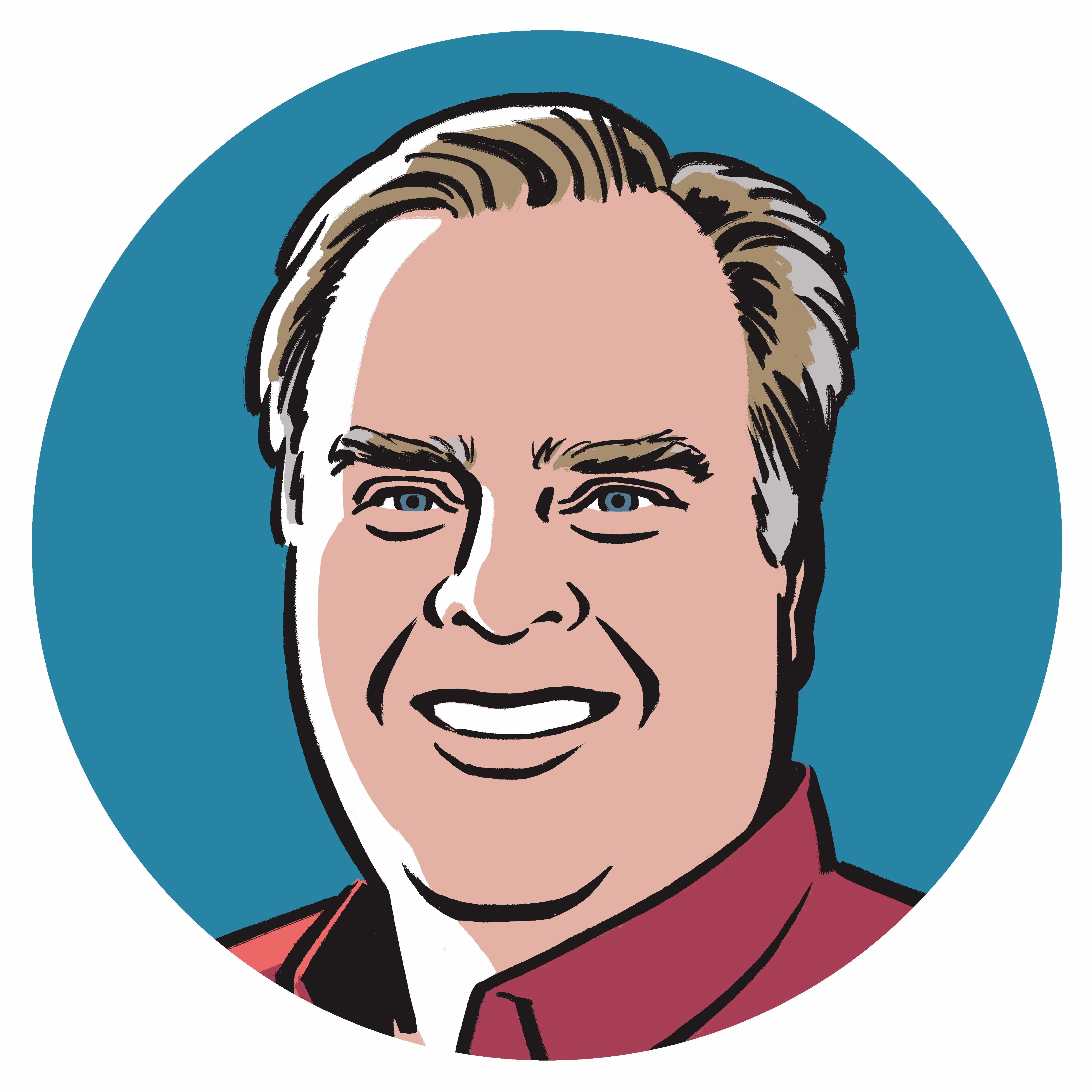 Writer Jay Fitzgerald's portrait