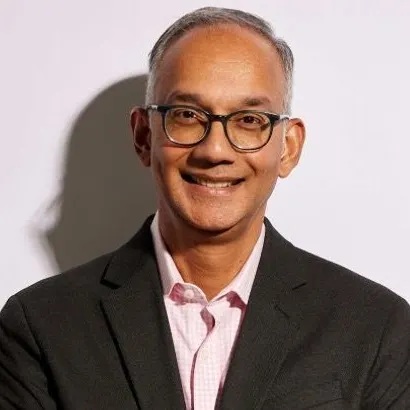 Headshot of Executive Fellow Sunand Menon