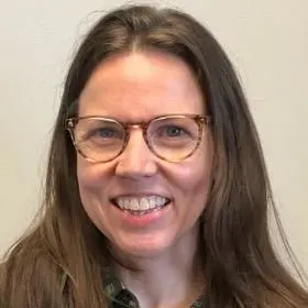 Headshot of April White