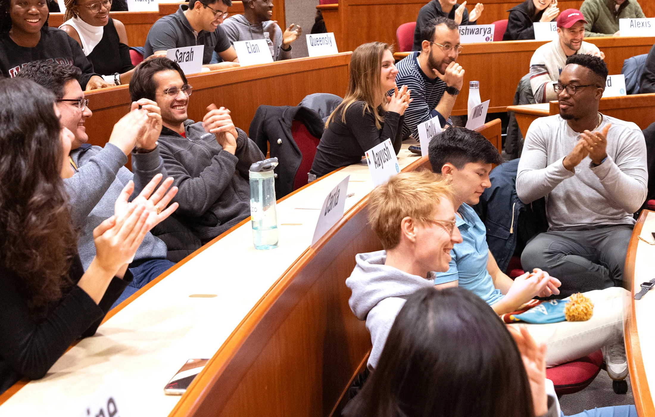 Students quickly discover that the section experience gets them fully engaged during their first year at HBS and beyond, helping to forge lasting friendships and invaluable contacts for life.