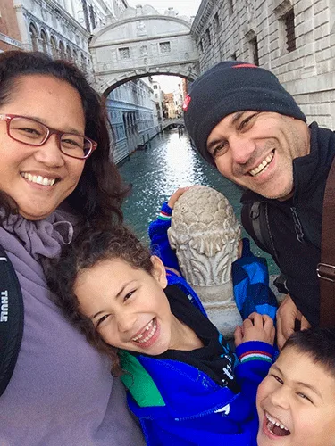 Wendy Awai-Dakroub and Her Family