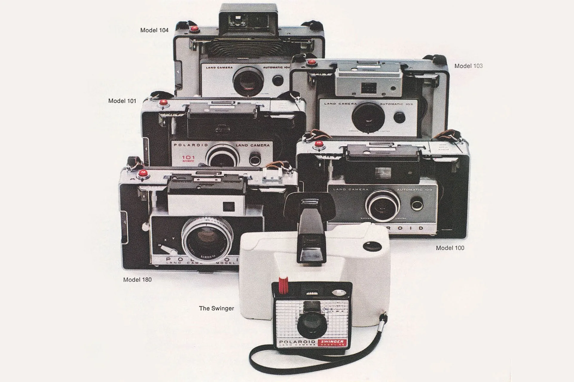 Polaroid camera models, Polaroid Corporation Annual Report, 1965
