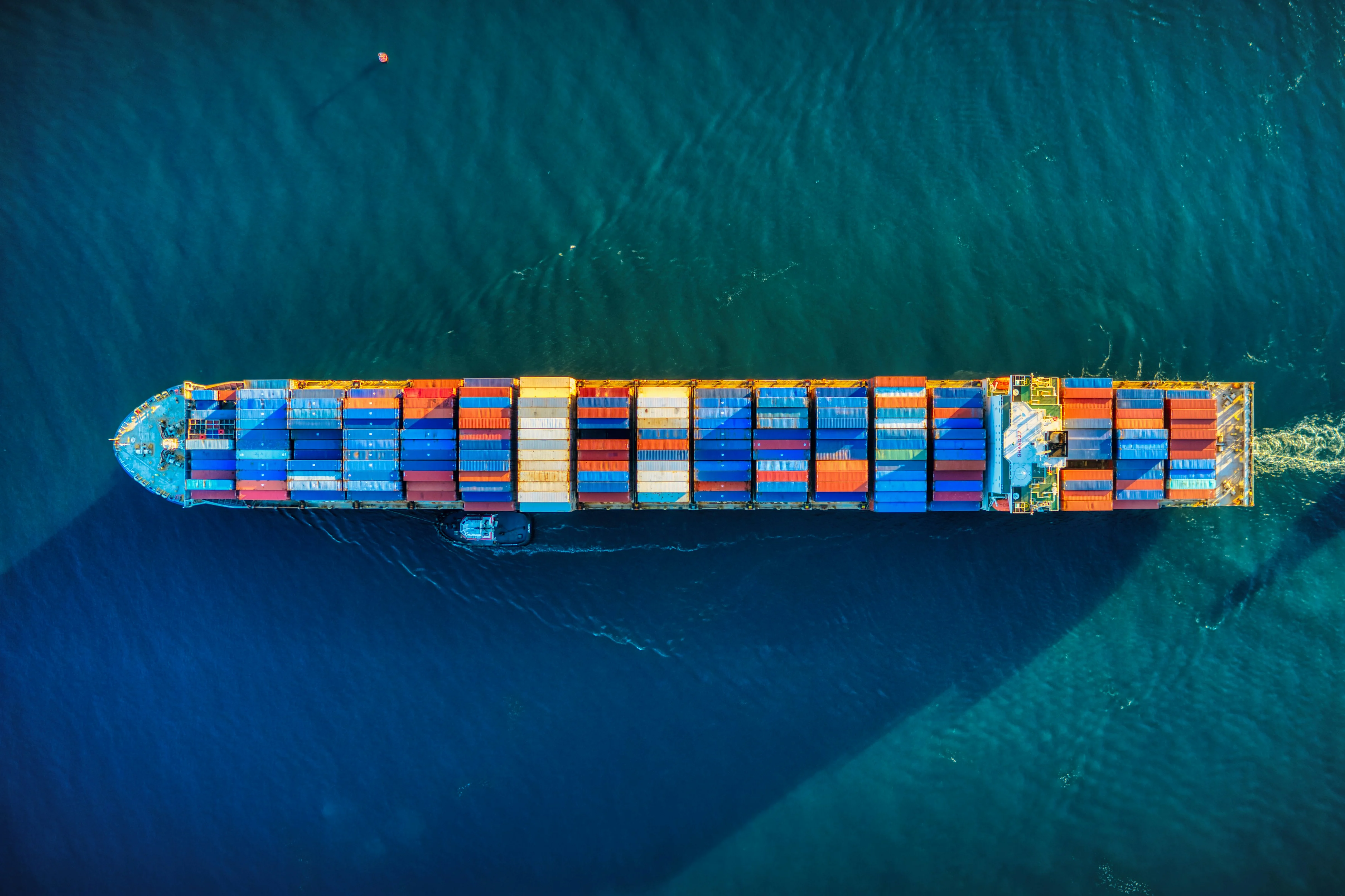 ship carrying products to be sold
