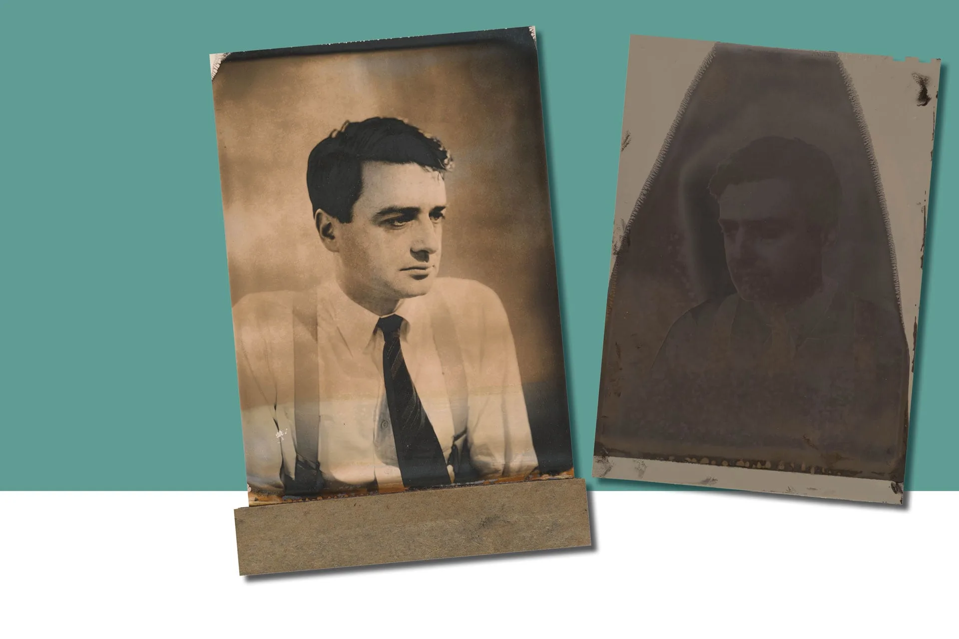 test photographs of Edwin Land