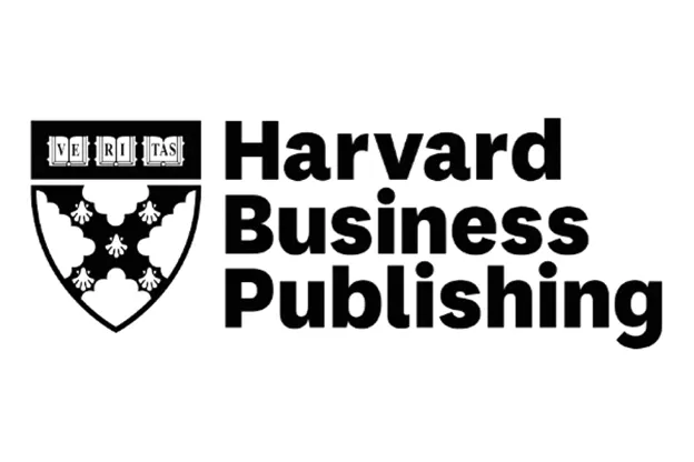 Harvard Business Publishing logo, circa 1993.