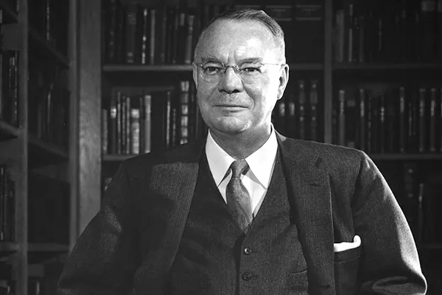 Harvey Bishop, the first director of case distribution, circa 1957.