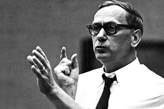 C. Roland Christensen teaching, circa 1968.