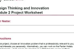 Project Week Assignment