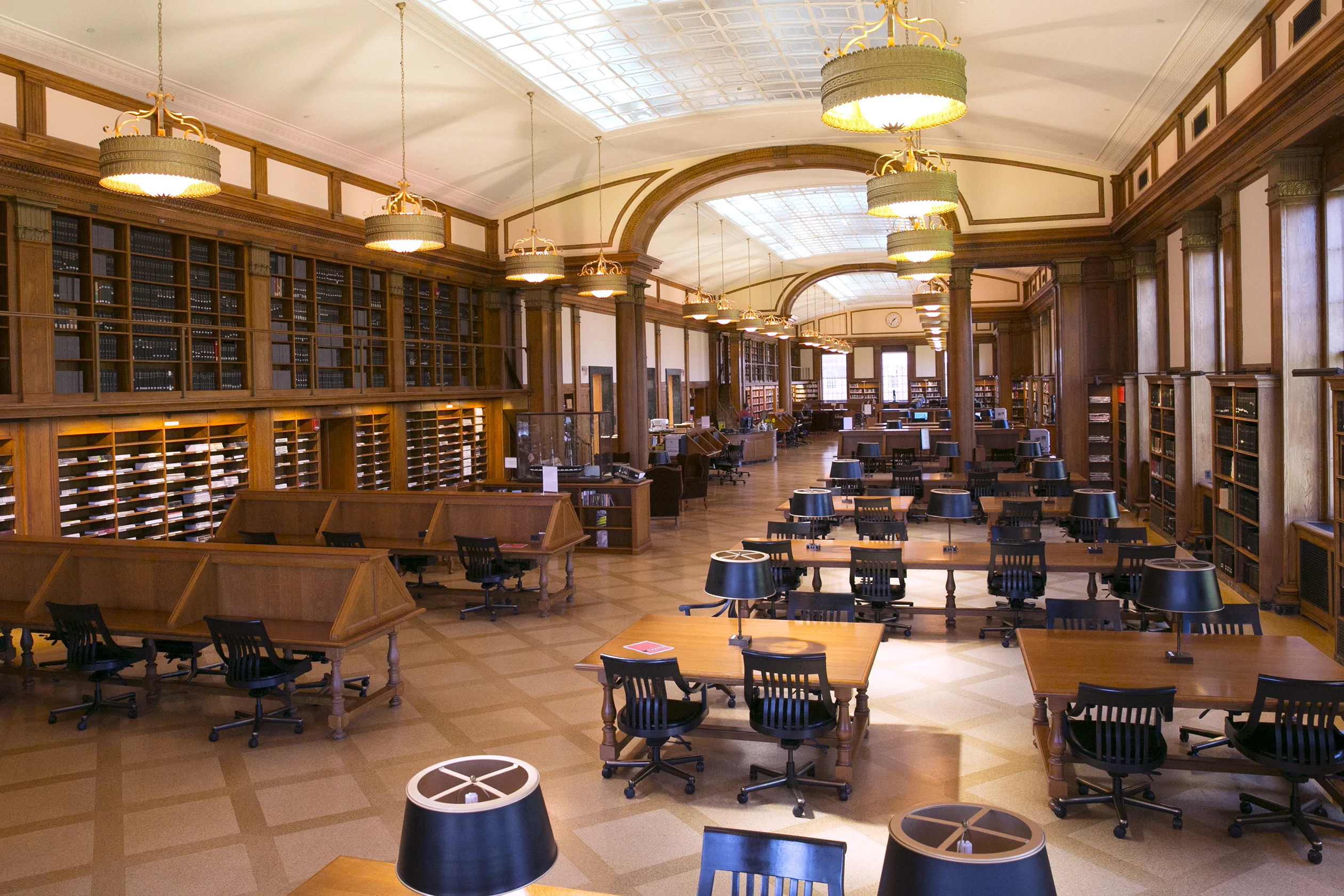 The Stamps Reading Room in Baker Library | Bloomberg Center