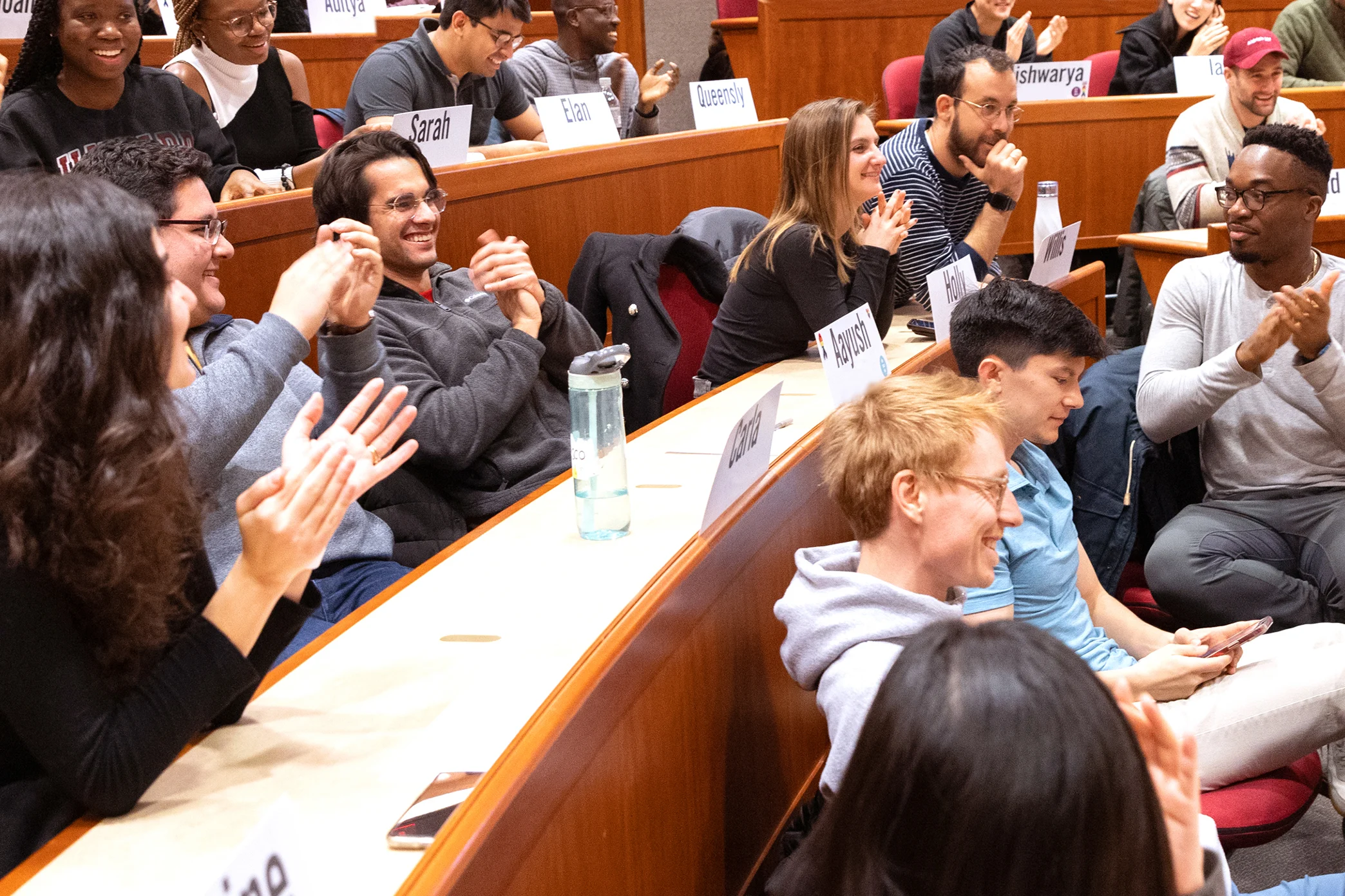 Students quickly discover that the section experience gets them fully engaged during their first year at HBS and beyond, helping to forge lasting friendships and invaluable contacts for life.