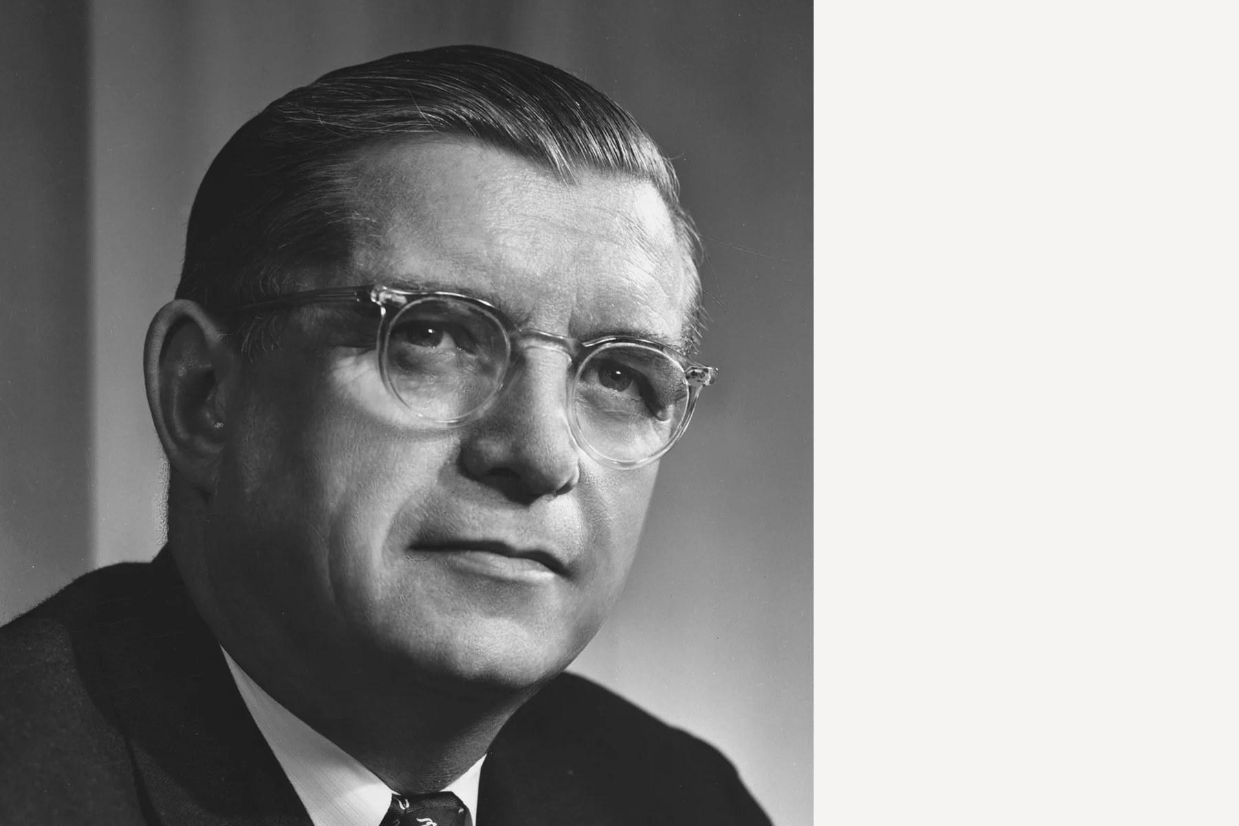 Stanley F. Teele, MBA 1930, Dean, 1955–1962