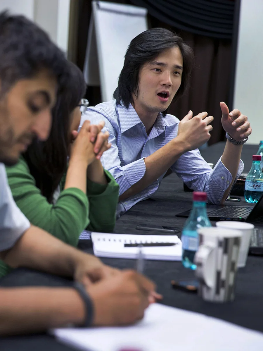 MBA students explore an international company in Pretoria, South Africa as part of the FIELD Program.