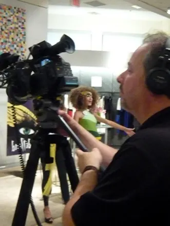 Dave Habeeb filming