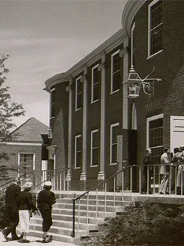 Kresge Hall dedication 1953