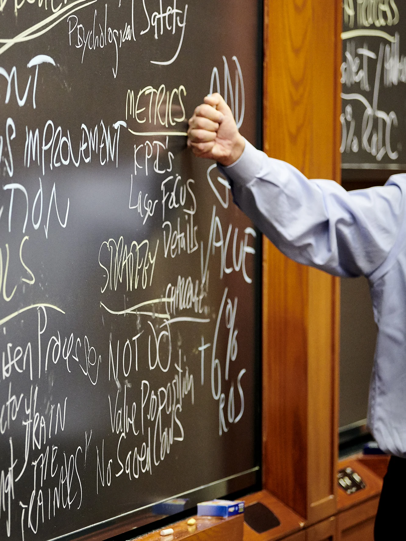 Harvard Business School faculty lead case discussions with passion to lead students in voicing their opinion of the best course of action.