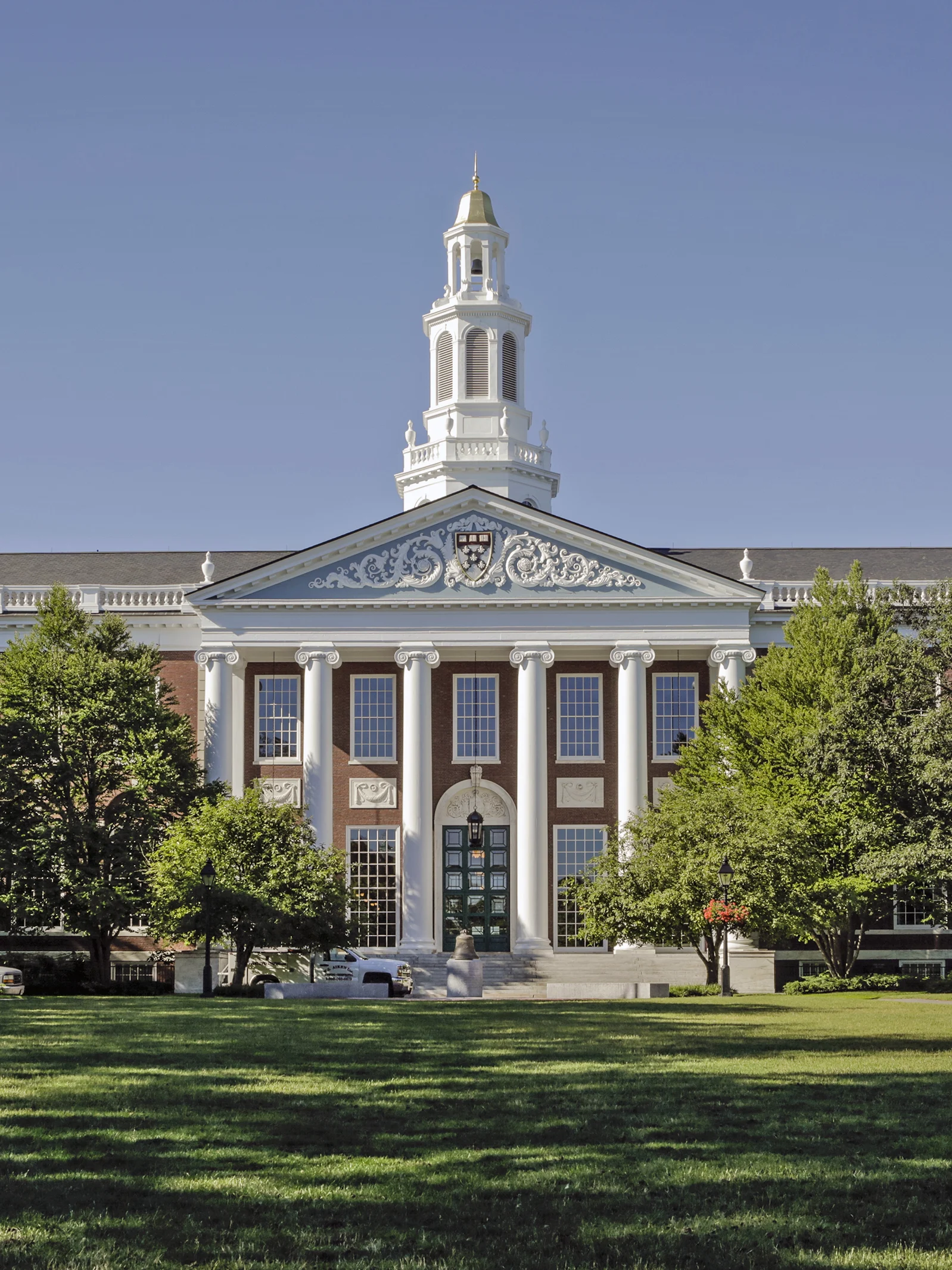 Baker Library | Bloomberg Center north entrance