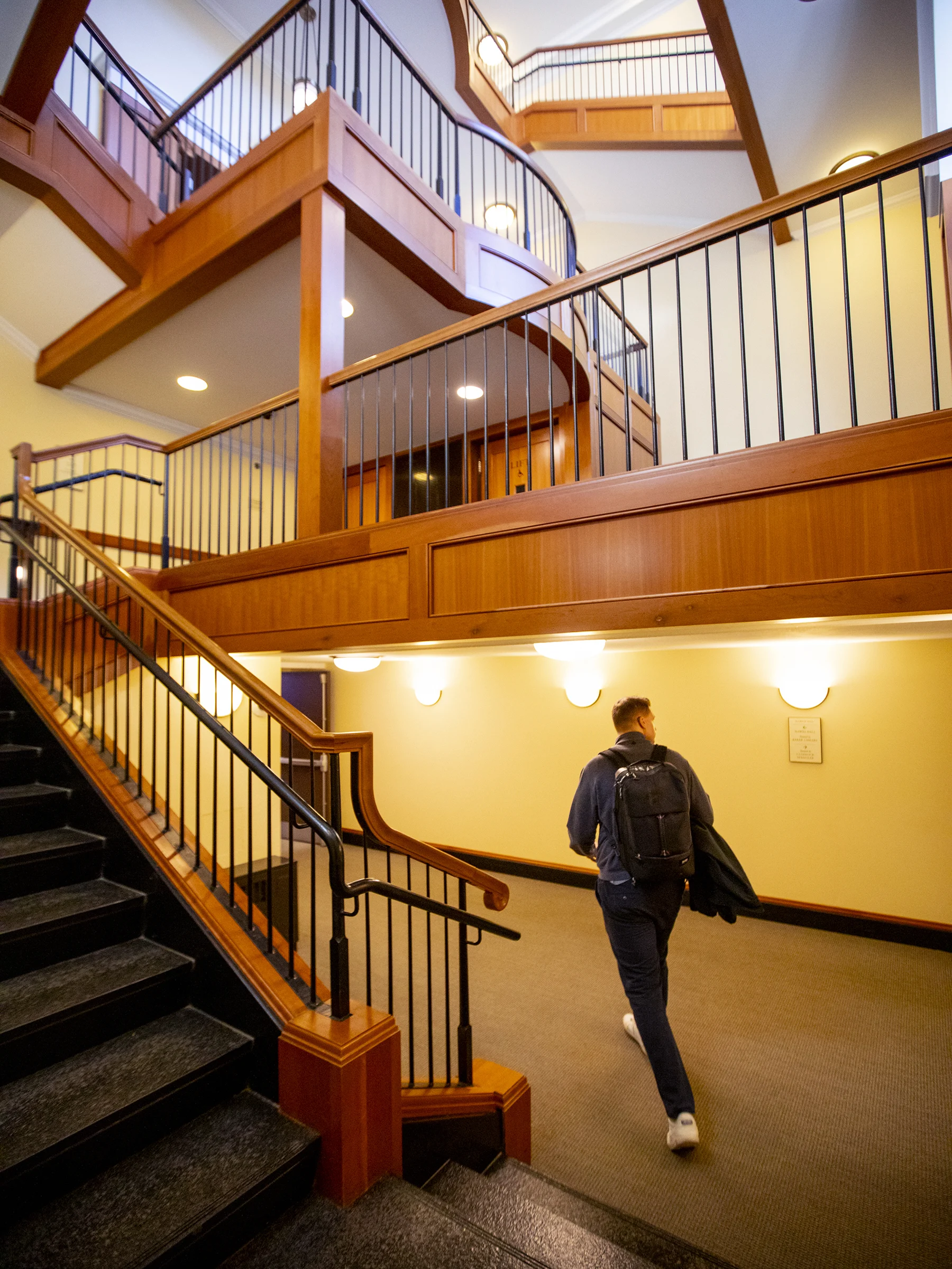 Aldrich Hall stairwell