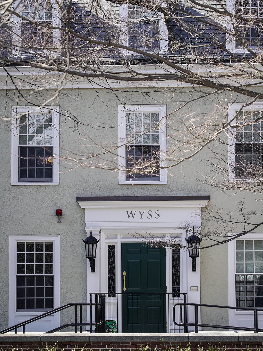Wyss House main entrance