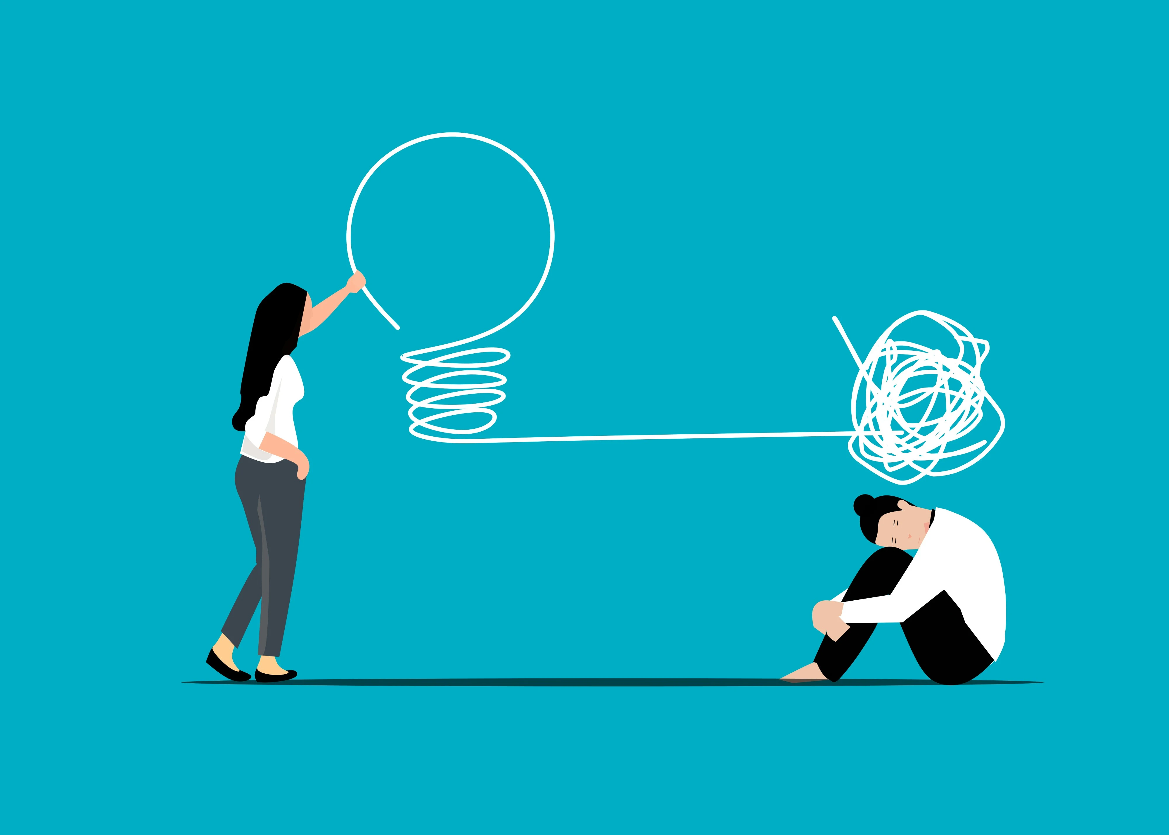 two leaders using research to come up with great ideas
