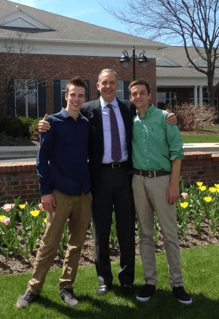 Doug and his two sons