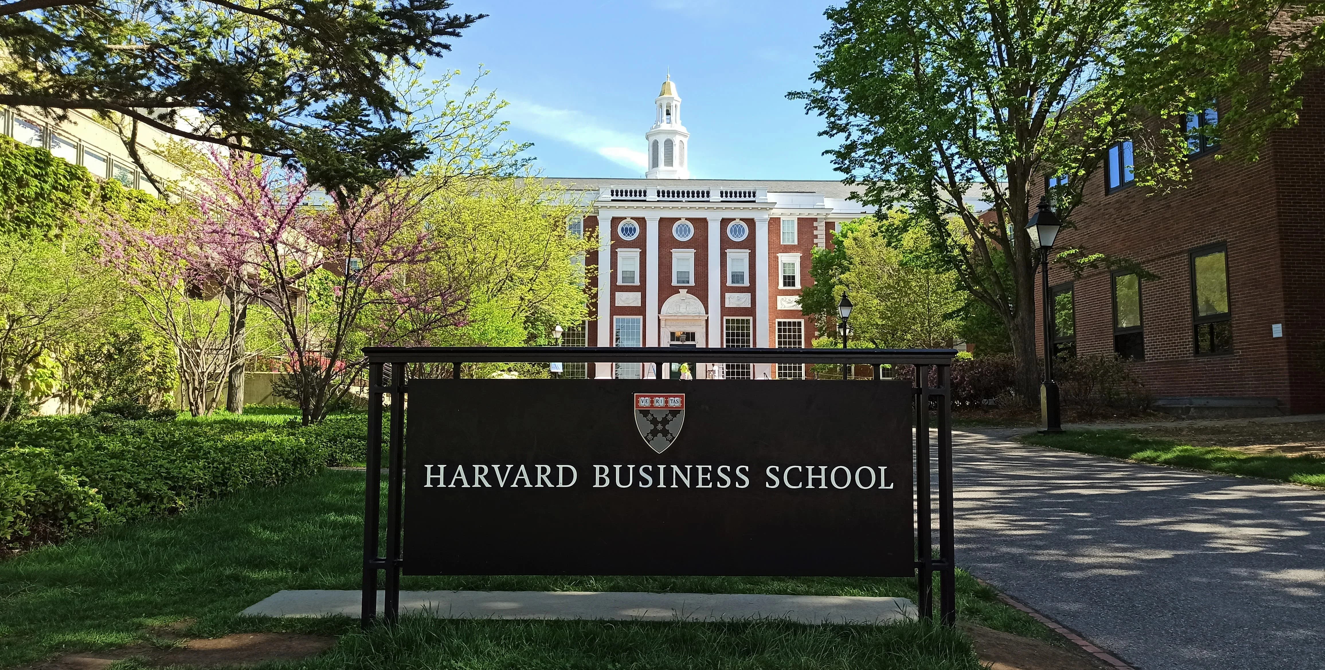 Harvard Business School Sign