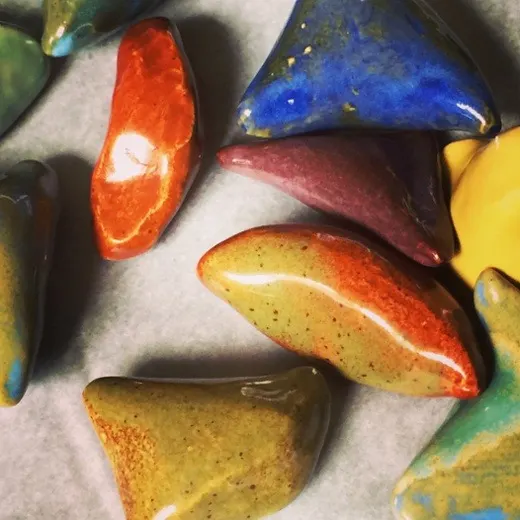 ChromaStones, the tactile art component. Learn more on Rxhibition.org