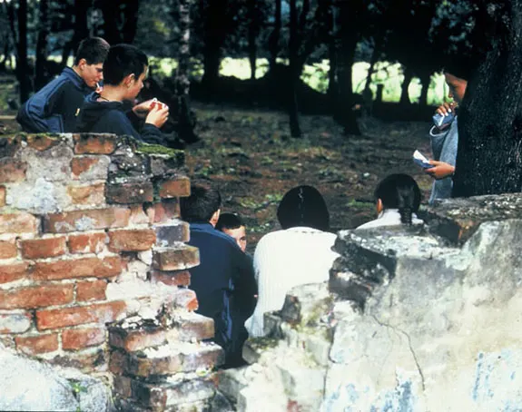 chromogenic print mounted facing Plexiglas