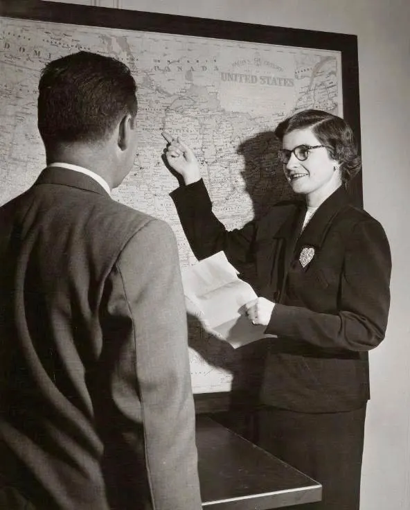 Portrait of Joan Keenan, 1954