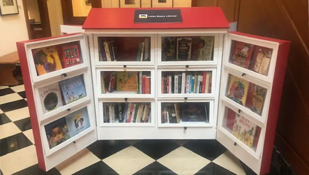 Little Free Black Library, Baker Library first floor