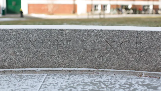 Class of 1971 Courtyard - Excellence engraving
