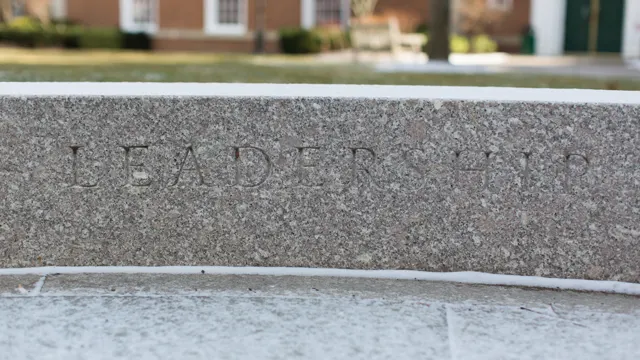 Class of 1971 Courtyard - Leadership engraving