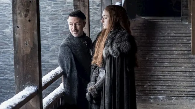 Littlefinger meets with Sansa Stark