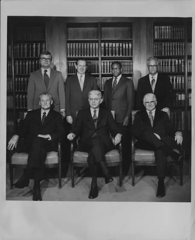 Members of the Federal Reserve Board of Governors, ca. 1972